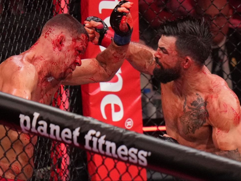 Brutális mészárlás a Netflixen: Mike Perry konkrétan lebontotta Nate Diaz arcát