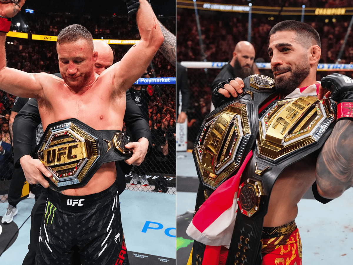 A Fehér Ház pázsitján: Ilia Topuria és Justin Gaethje egyesíti a könnyűsúlyú bajnoki címeket