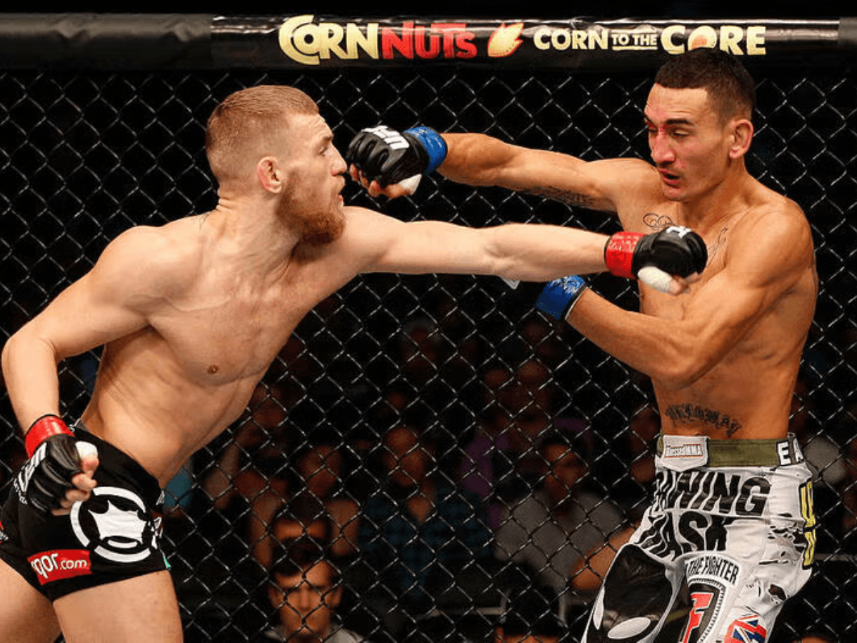 Conor McGregor élete formáját ígéri, Max Holloway nyílt sisakos háborúra készül a UFC 329-en