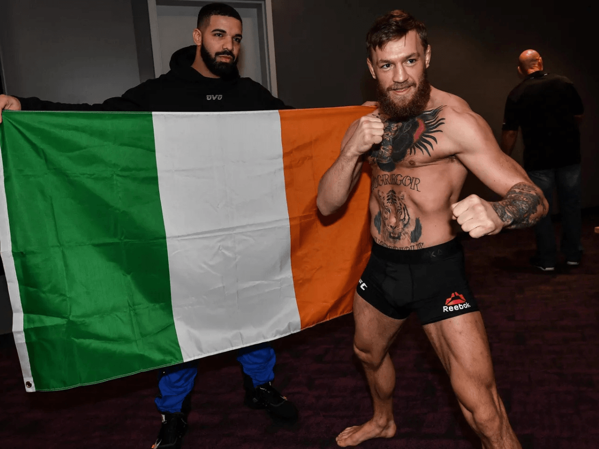 Drake 1 millió dollárt tett fel Conor McGregor győzelmére a UFC 329-en