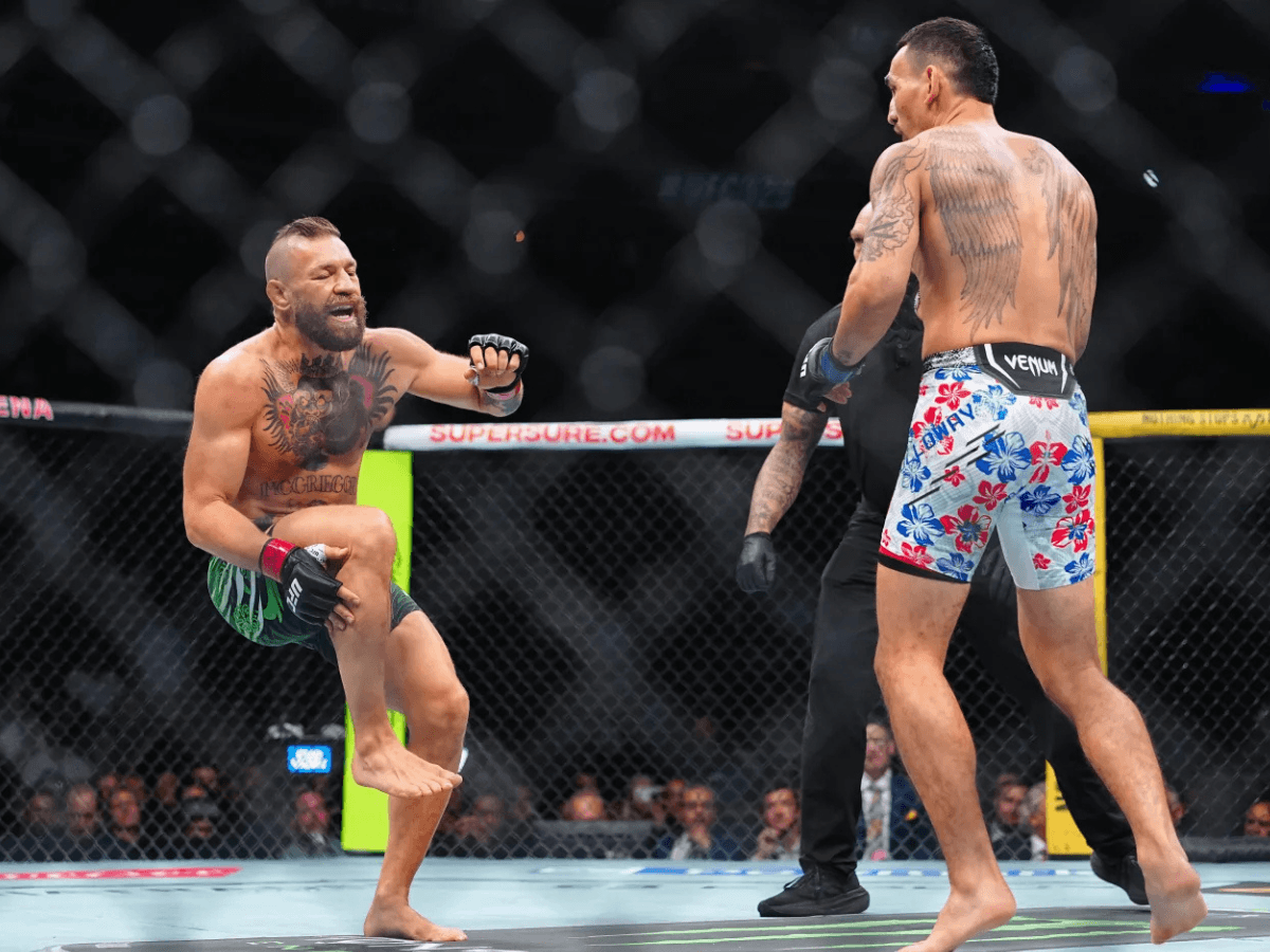 Mindössze 69 másodpercig tartott Conor McGregor visszatérése, a térde feladta a szolgálatot Max Holloway ellen (videó)