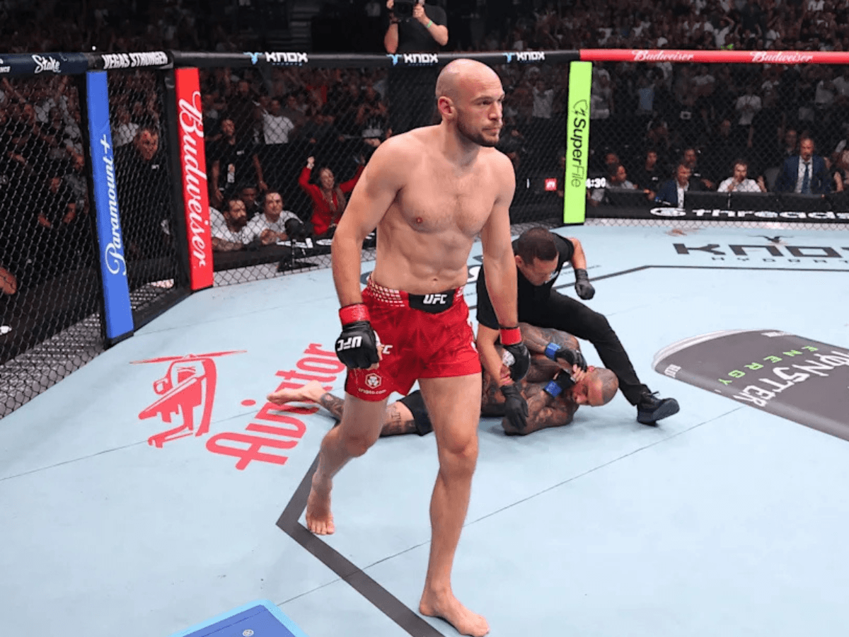 Egy lábon állva is ketrecbe léptem volna” – Uroš Medić súlyos sérüléssel, 30 másodperc alatt kiütéssel nyerte meg a belgrádi UFC-főmeccset