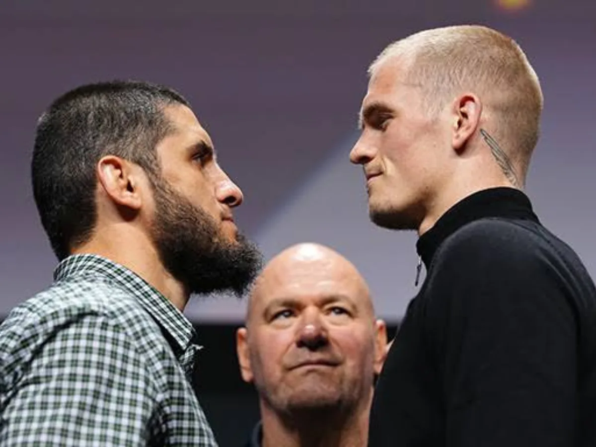 Forr a levegő a UFC 330 előtt: Feszült farkasszemezés és kíméletlen üzengetés Makhachev és Garry között