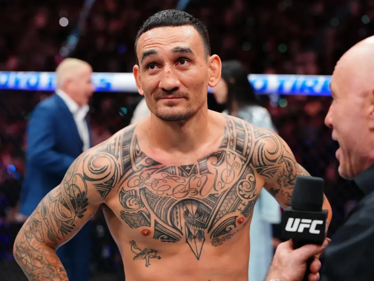 „Soha ne akarj kikezdeni velem!” – Max Holloway keményen beszólt az Islam Makhachev Instagramja mögé búvó menedzsernek