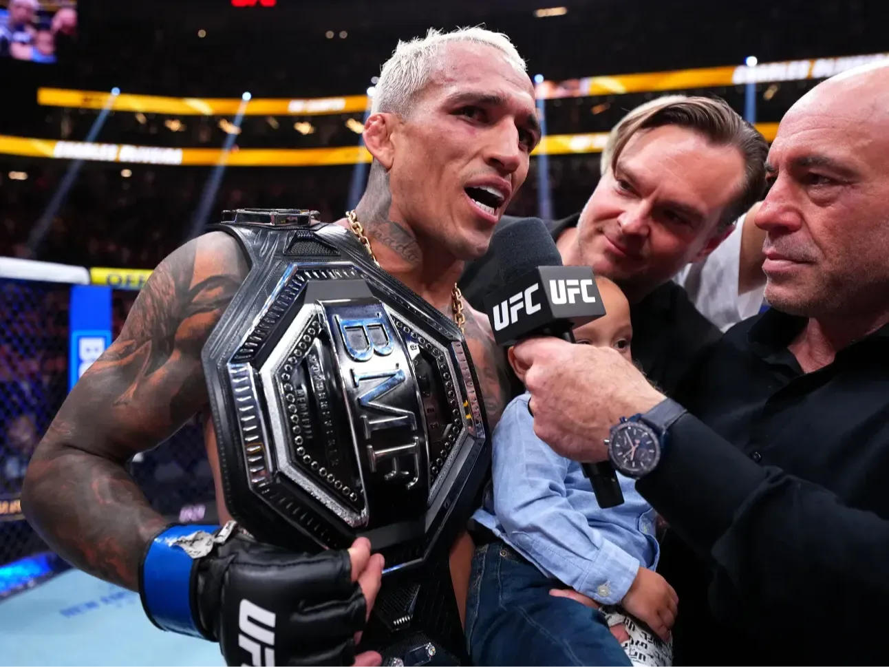 Brazil derbi a BMF-övért: Oliveira Diego Lopes ellen védi címét a UFC 335 főmeccsén
