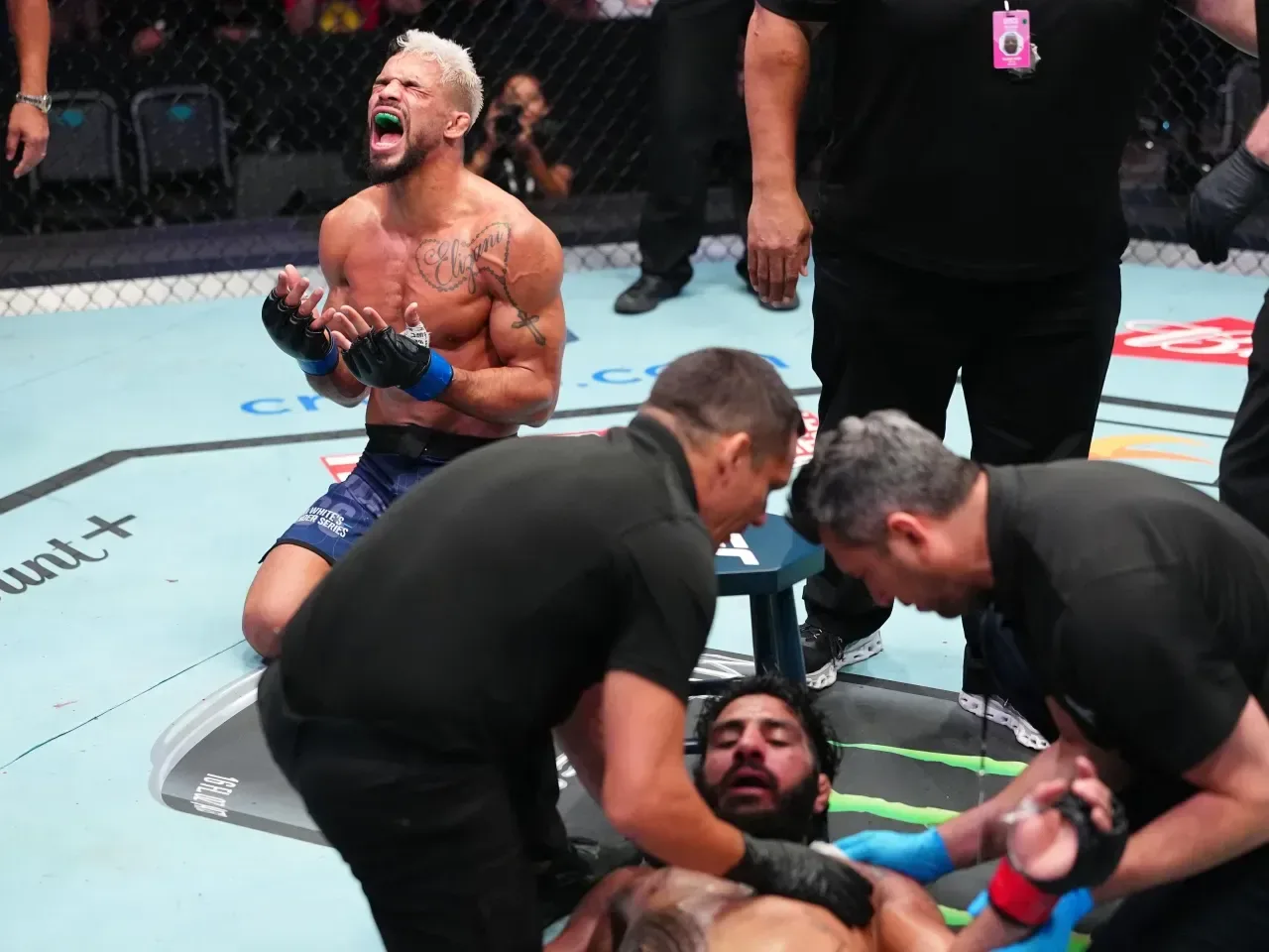 Brutális kiütés és történelmi szerződéseső: Kaik Brito elképesztő formában harcolta ki a UFC-szerződést a DWCS 10. évadának 2. hetén